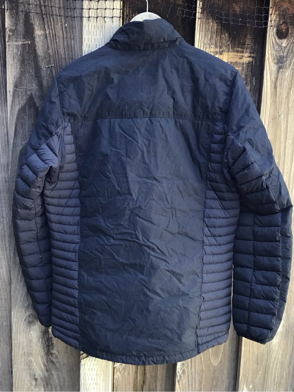 Kuhl Wyldfire Down Jacket Black Insulated Outdoor Mens Small Full Zip Coat - Picture 7 of 7